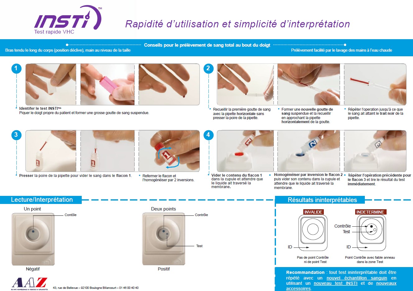 miniature mode op INSTI VHC - FR