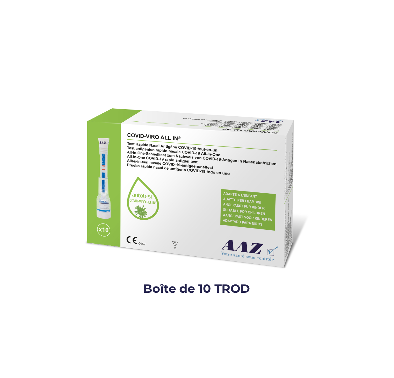 visuel page produit boite 10 COVID VIRO ALL IN - FR