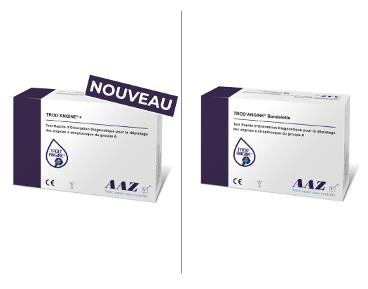 Test rapide angine TROD’ANGINE AAZ